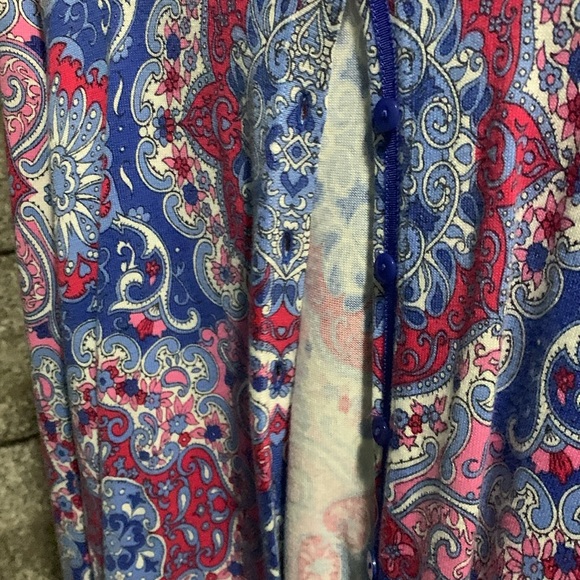 Talbots petite medium lightweight shell that is mult colored - Picture 2 of 2